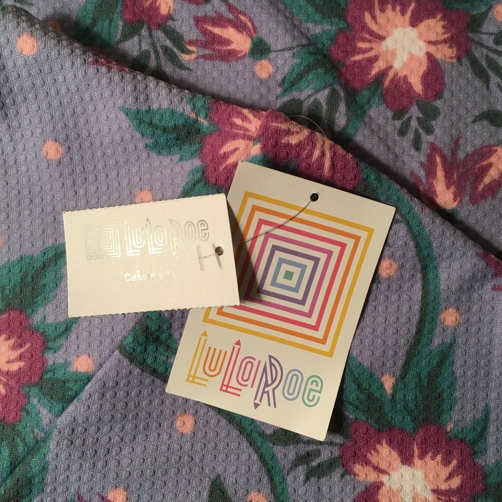 LULAROE Cassie Pencil Skirt   |   NWT   |   XLARGE - Picture 2 of 7